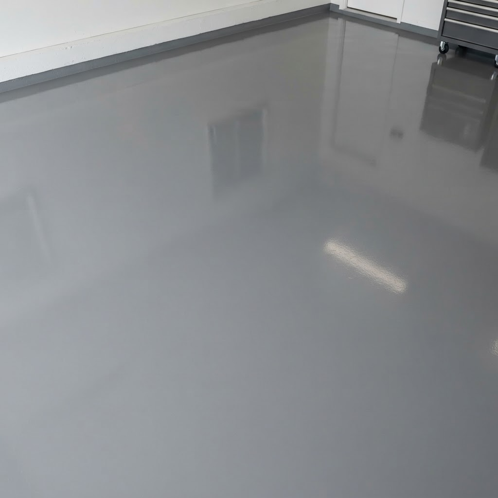 Dove Solid Color — Solid Color garage floor finish